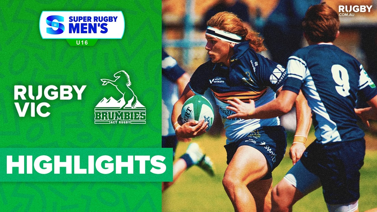 Rugby Victoria v ACT Brumbies Highlights | Super Rugby U16 2026 | Round 1