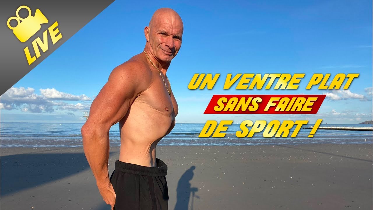 Comment avoir un ventre plat sans faire de sport - YouTube