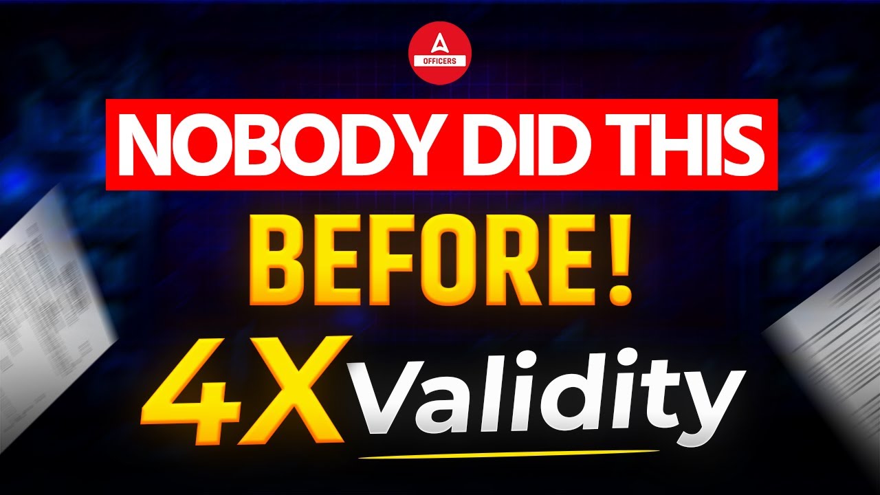 Nobody Did This Before! 4X Validity First Time Ever on JAIIB CAIIB ...