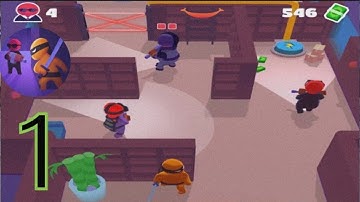 Stealth Master Ninja Killer - Gameplay Walkthrough Part 1 (iOS, Android)