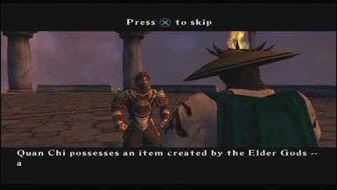 MK: Deception - Konquest - Raiden and Kano Cutscene