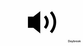 Daybreak iPhone ringtone sound effect 