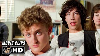 BILL & TED'S EXCELLENT ADVENTURE Opening Scenes (1989) Keanu Reeves