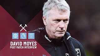 MANCHESTER UNITED 1-0 WEST HAM | MOYES ON CRUEL DEFEAT, AREAS TO IMPROVE & TRANSFER WINDOW screenshot 4