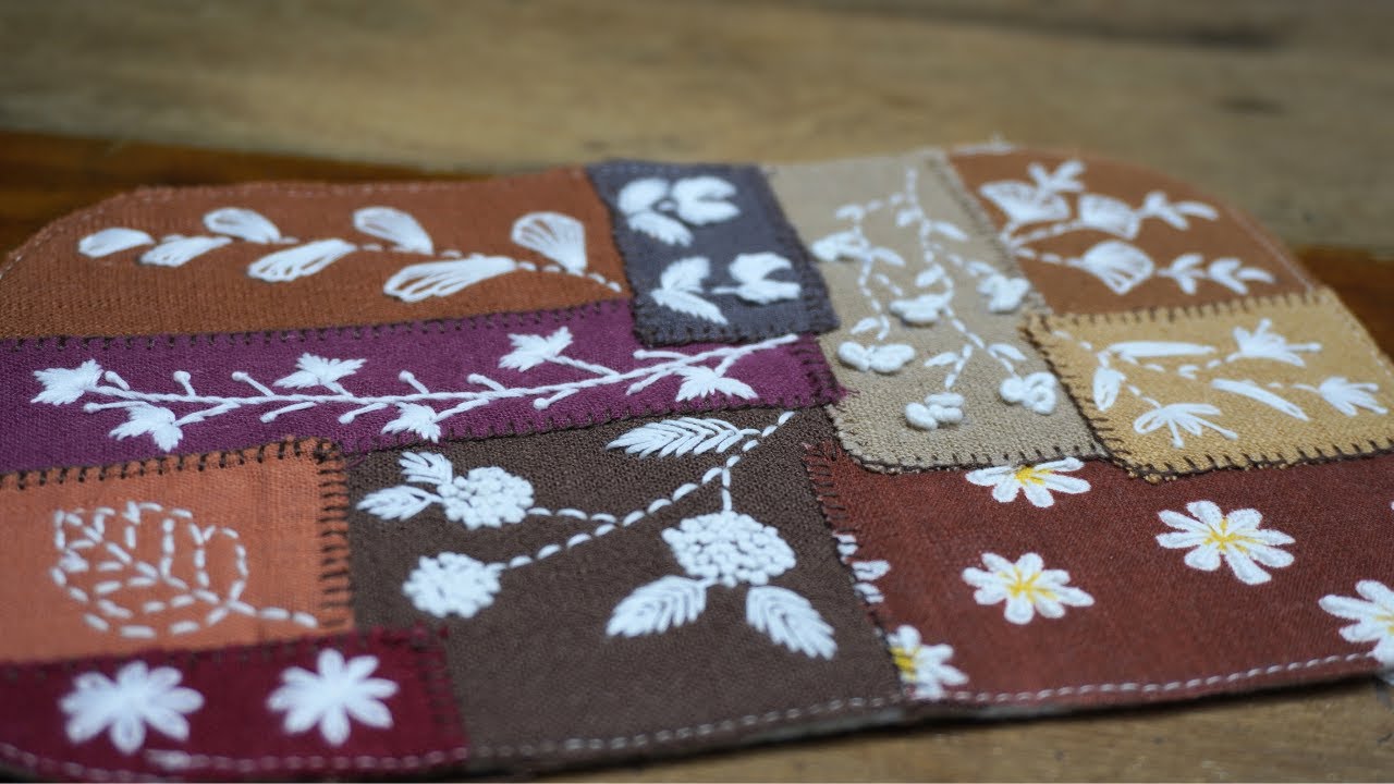 🧵Upcycle Fabric Scraps into a Cute Handmade Wallet – Easy Patchwork Sewing