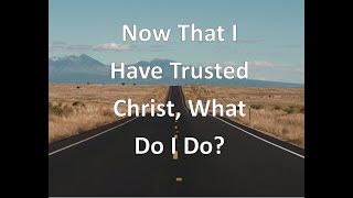 Now That I Am Saved.