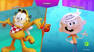 Garfield Arcade Mode With His Voice|Nickelodeon All-Star Brawl