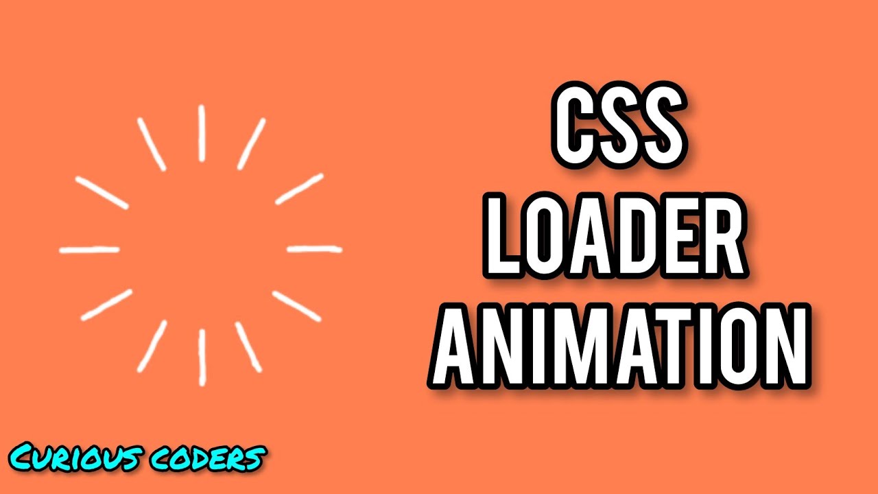 How to make a Loader in HTML & CSS | Website Loading Animation - YouTube