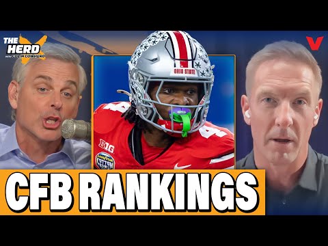 Colin Cowherd & Joel Klatt REACT to college football rankings | THE HERD NFL
