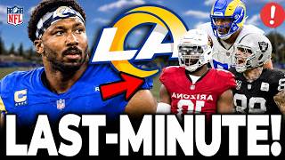🔴 RAMS NEWS TODAY! IMPORTANT updates before Week 6... Will there be SURPRISES LA RAMS NEWS