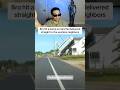 When the GPS says turn left but God says ascend #delivery #fails #clips #reaction #fyp