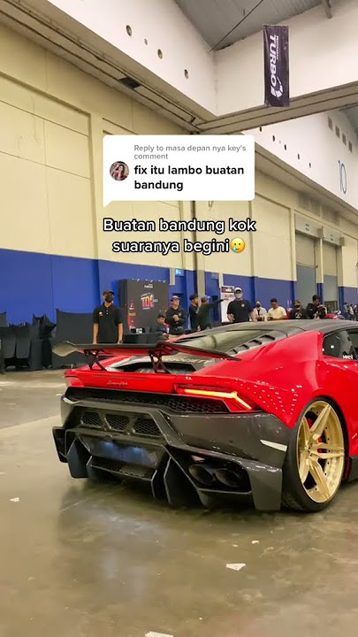 Keren Abis Lamborghini Buatan Bandung nih!!