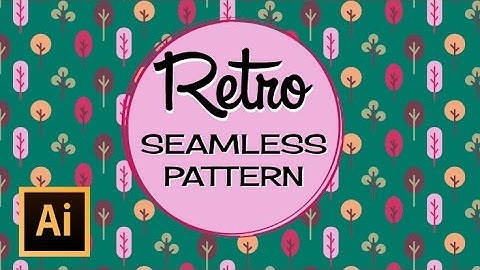 How to Create a Retro Seamless Pattern in Illustrator
