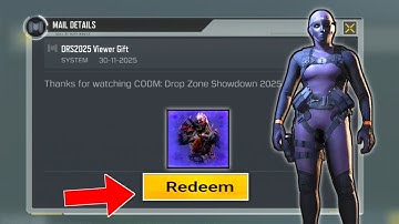 December 2025 Today New Redeem code codm 2025 | Call of duty Mobile Redeem code cod Mobile 2025