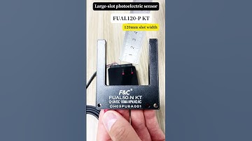 Large-slot photoelectric sensor #sensor #automation#photoelectricsensor