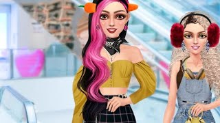 fashion show game short dress up challenge by anumtagul make up translation screenshot 4