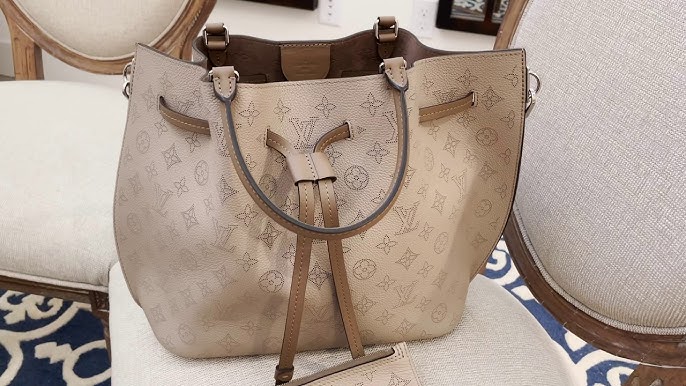 Louis Vuitton Girolata Monogram Mahina Leather Bag