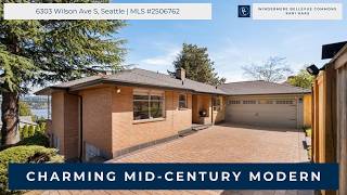 CHARMING MID-CENTURY MODERN | 6303 Wilson Ave S, Seattle