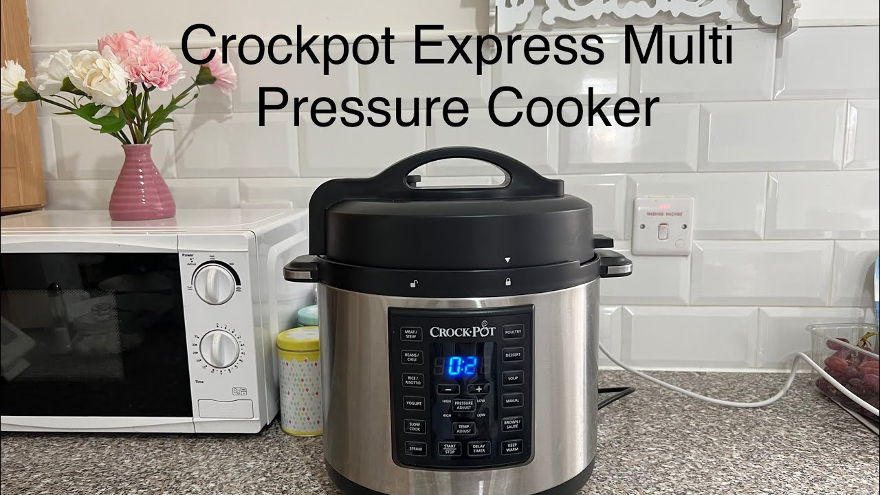  Crock-Pot Large 10 Quart Express Crock Multi-Cooker