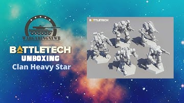 Unboxing: Catalyst Games Battletech Clan Heavy Star [Unboxing]