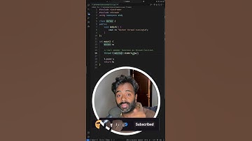 call member function as thread in c++ #cppprogramming #multithreading