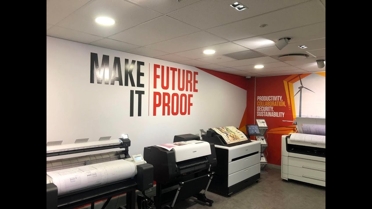 Canon south africa showcased latest large format commercial printing
