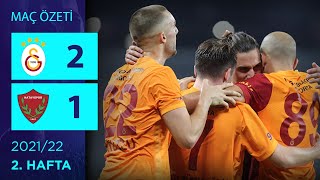 Özet Galatasaray 2-1 Atakaş Hatayspor 2 Hafta - 202122