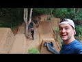 RIDING THE MOST INSANE MTB DIRT JUMPS!!