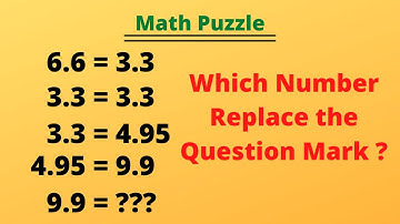 Can you solve math puzzle ? | Which number replace the question mark ? | Math Puzzle By Moin Khan