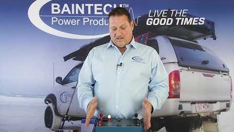 Baintech Lithium Battery Range with in-built DC-DC Charger