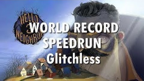 WORLD RECORD | Hello Neighbor 3 Prototype 2 | Escape Ending Glitchless | 2 minutes and 14 seconds