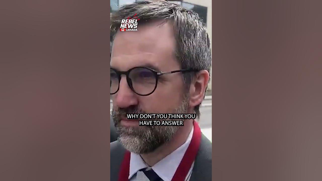 GOT HIM! Rebel News CONFRONTS Canada’s extremist environment minister