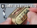 Combo Lock Bypass Tools: Easily Decipher or Bypass a Multi-Wheeled Combination Lock