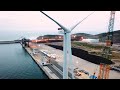 Chantier offshore wind float au portugal