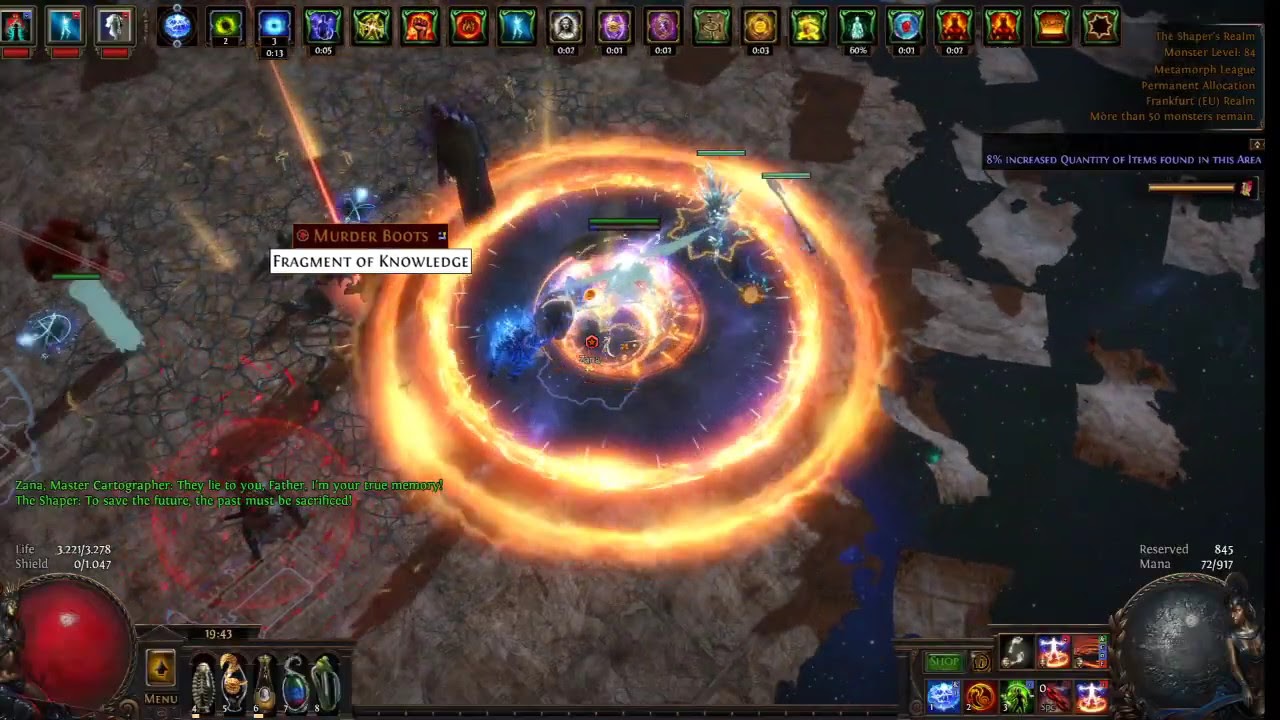 Testing the 1 billion Shaper DPS Build.