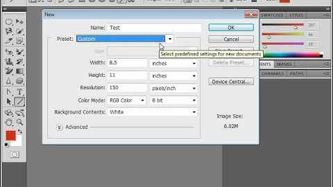 Photoshop CS5 Tutorial Creating New Images Adobe Training Lesson 3.5
