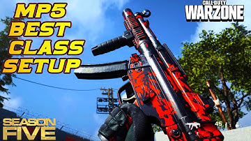 The BEST MP5 Class Setup Season 5! 😍 (Modern Warfare Warzone)
