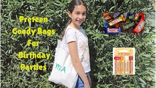 PRETEEN GOODY BAGS FOR BIRTHDAY PARTIES! PRETEEN GOODY BAGS FOR BIRTHDAY PARTIES!