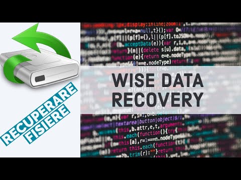 Cum imi recuperez fisierele sterse|Wise Data Recovery