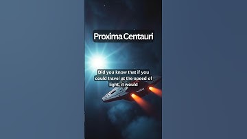 4+ years to reach Proxima Centauri? #proximacentauri  #speedoflight  #spacefacts  #astronomy