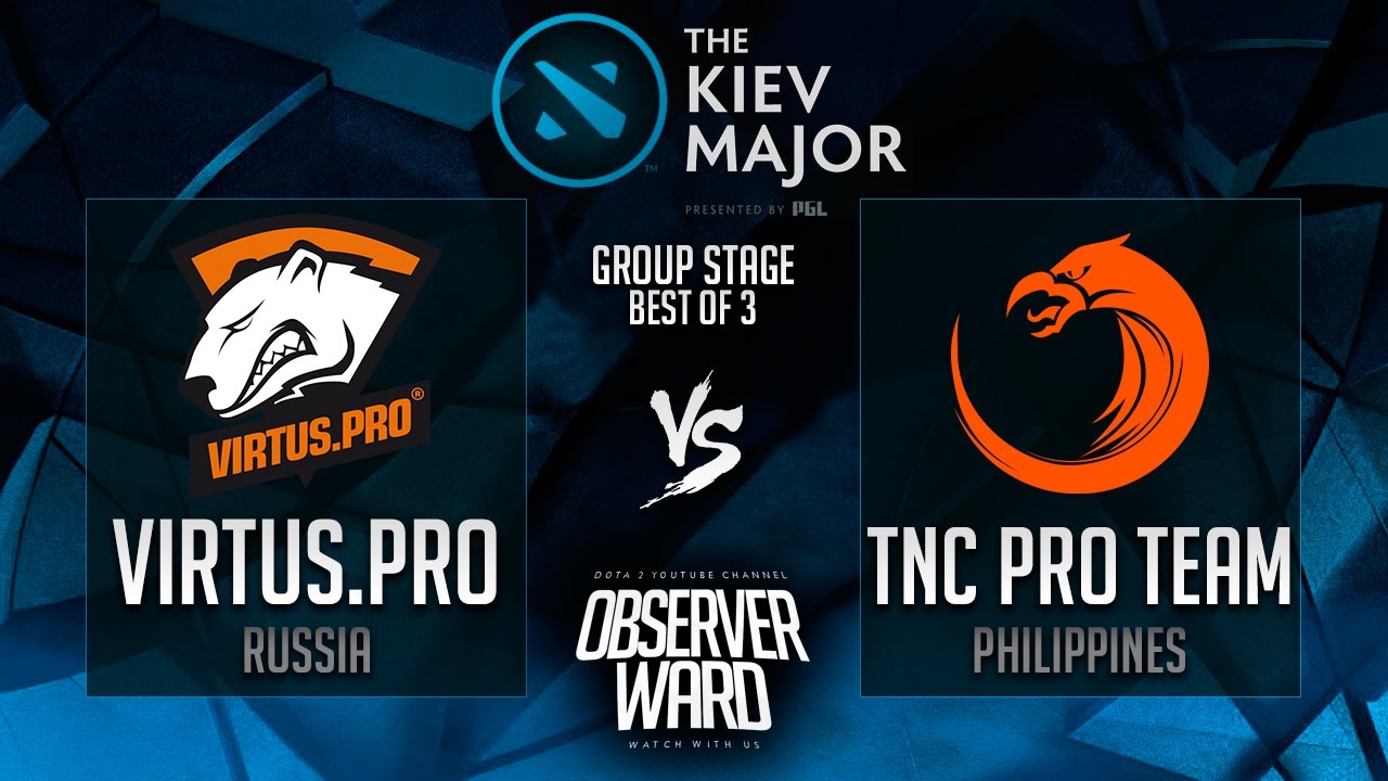 Virtus.pro vs TNC Pro Team | Kiev Major | 25.04.2017  | RU Highlights