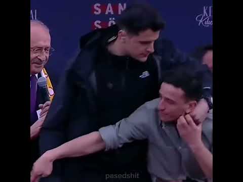 Kılıçdaroğlu sahneye atlayan