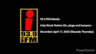 93.9 iFM - Holy Week Station IDs and bumpers (April 2025)