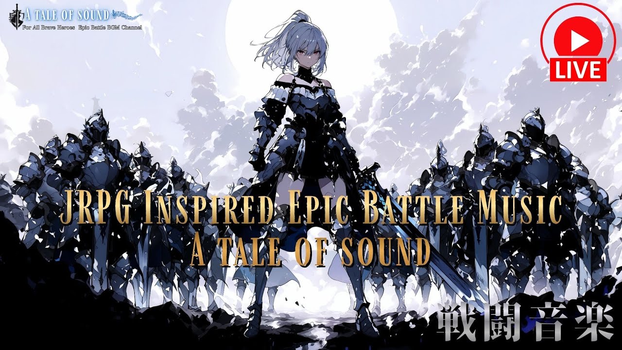 【フリーBGM】日常が討伐クエストに変わる戦闘BGM 24時間ライブ配信 / JRPG Inspired Epic Battle Music/ Study & Work Music Live