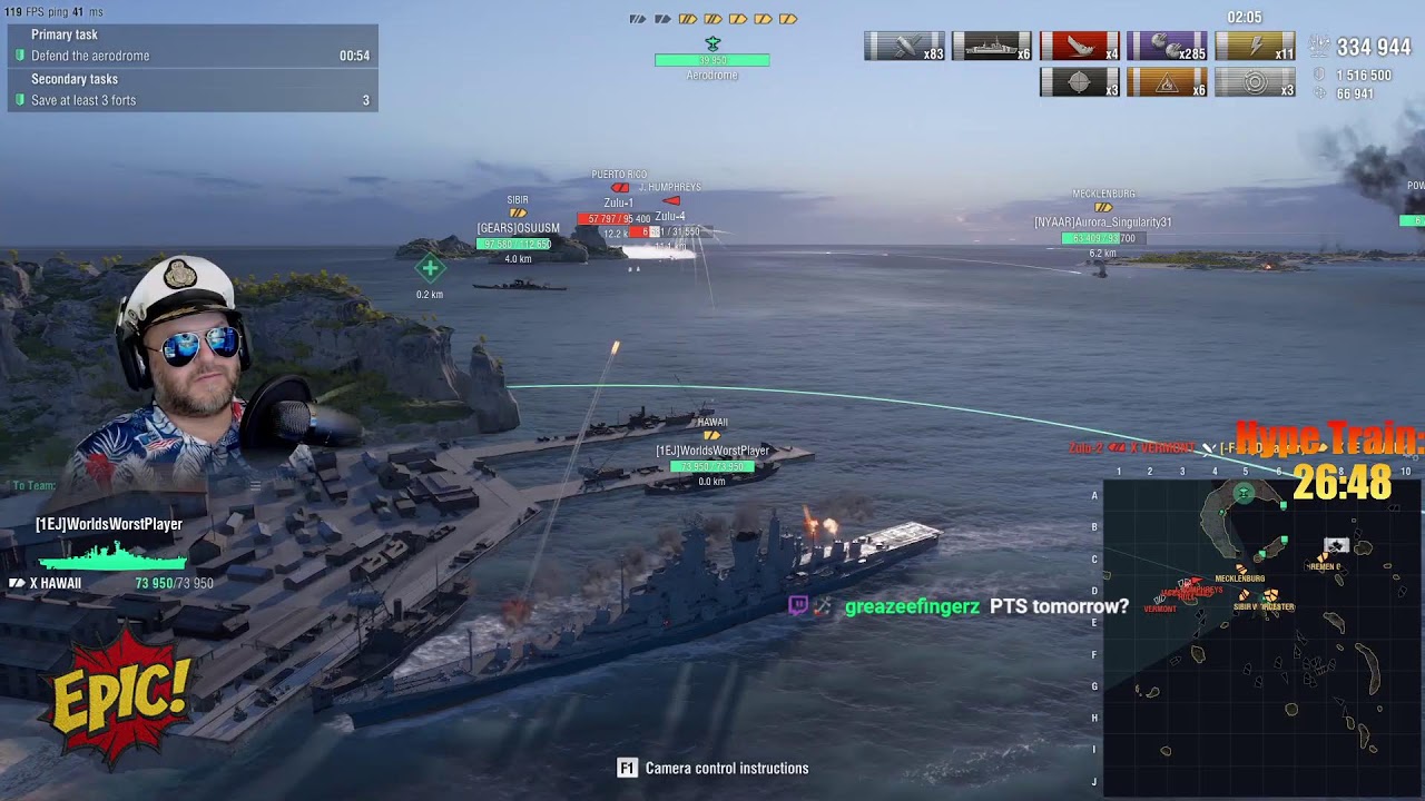 Warships PC 🔥 Châteaurenault available now for RB Points