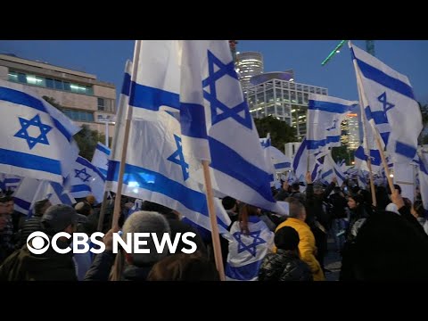 Protests in Israel continue despite Netanyahu's pause to changes to judicial system.
