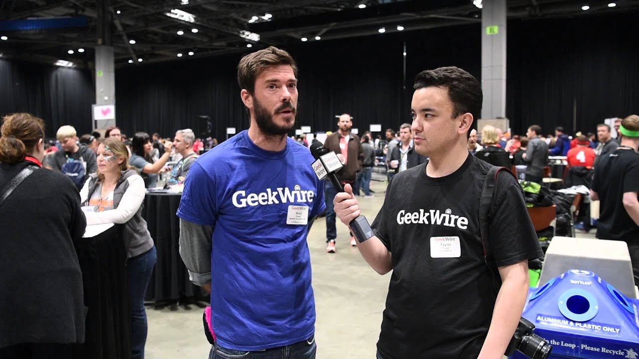 Detlef Schrempf, Brad Evans, Adrian Hanauer talk sports tech at the 2016  GeekWire Bash – GeekWire
