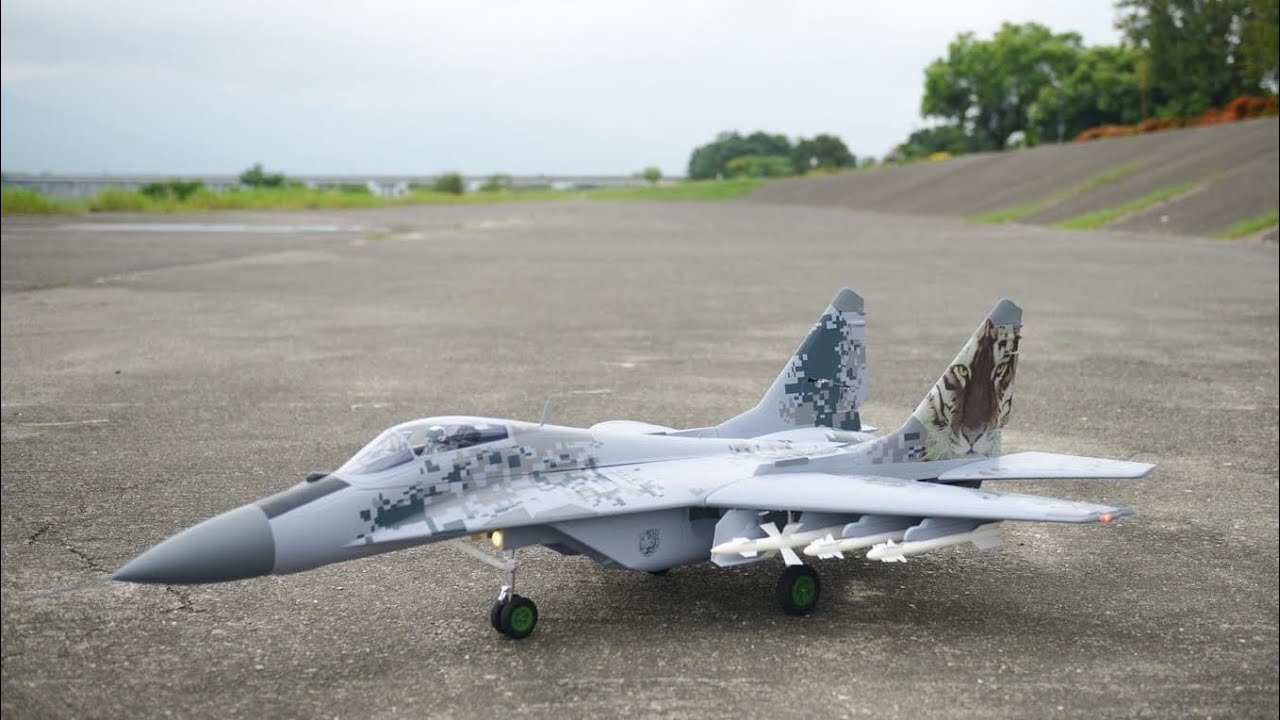 Freewing 飛翼 雙80mm 大MIG29 組裝影片
