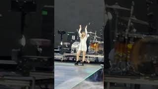 Lauren Mayberry and Chvrches live 2023 Tour Coldplay Milan San Siro