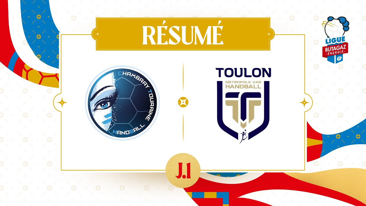 Résumé J1 - Chambray - Toulon, Ligue Butagaz Énergie 26-27